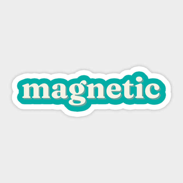 Magnetic Sticker by thedesignleague